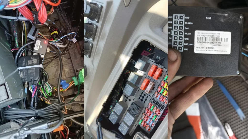 Підключення GPS Трекеру до бортової системи | Системи GPS Моніторингу та контролю палива ТЕХ КОНТРОЛЬ