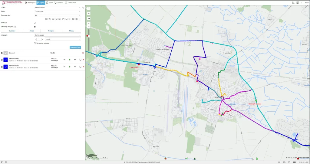 GPS Моніторинг онлайн wialon | Системи GPS Моніторингу та контролю палива ТЕХ КОНТРОЛЬ